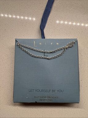 Leith  Necklace in Silver Tone